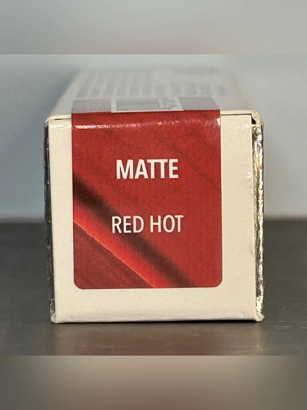 Buxom Cosmetics Full-On Plumping Matte Liquid Lipstick (Red Hot) NIB